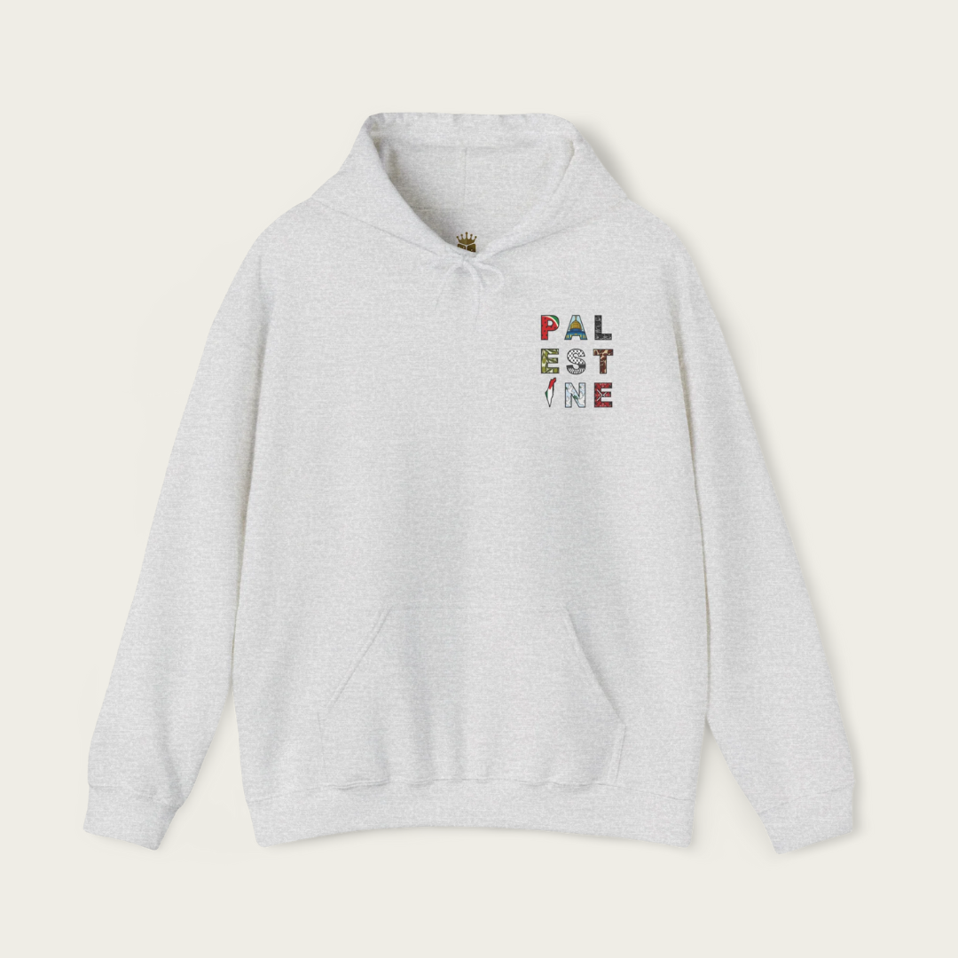 Palestine Letters Hoodie