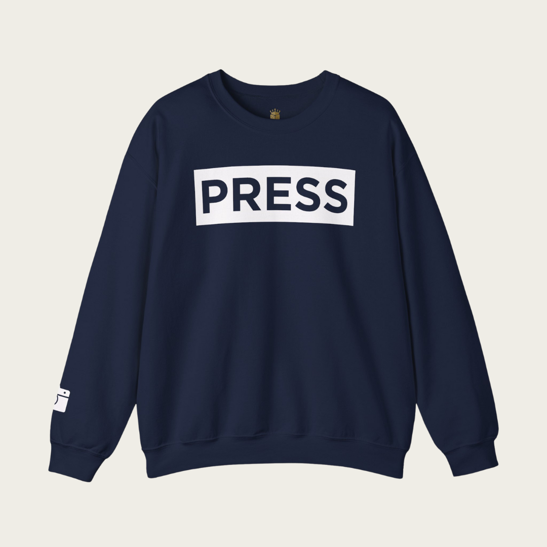 Gaza Press Crewneck