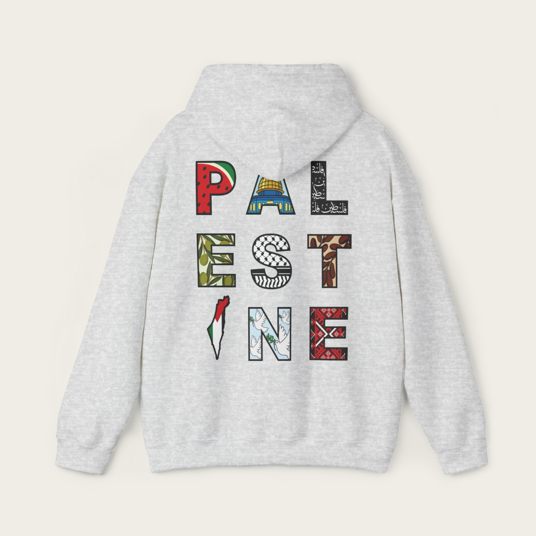 Palestine Letters Hoodie