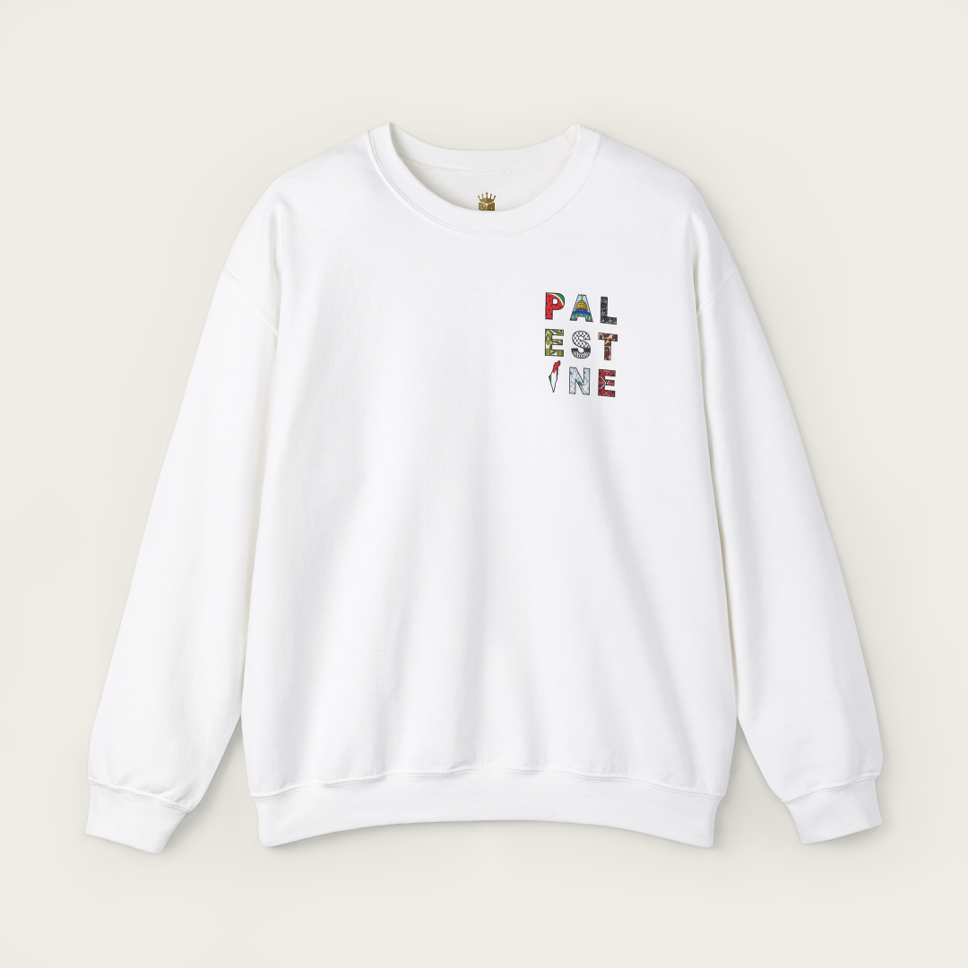 Palestine Letters Crewneck