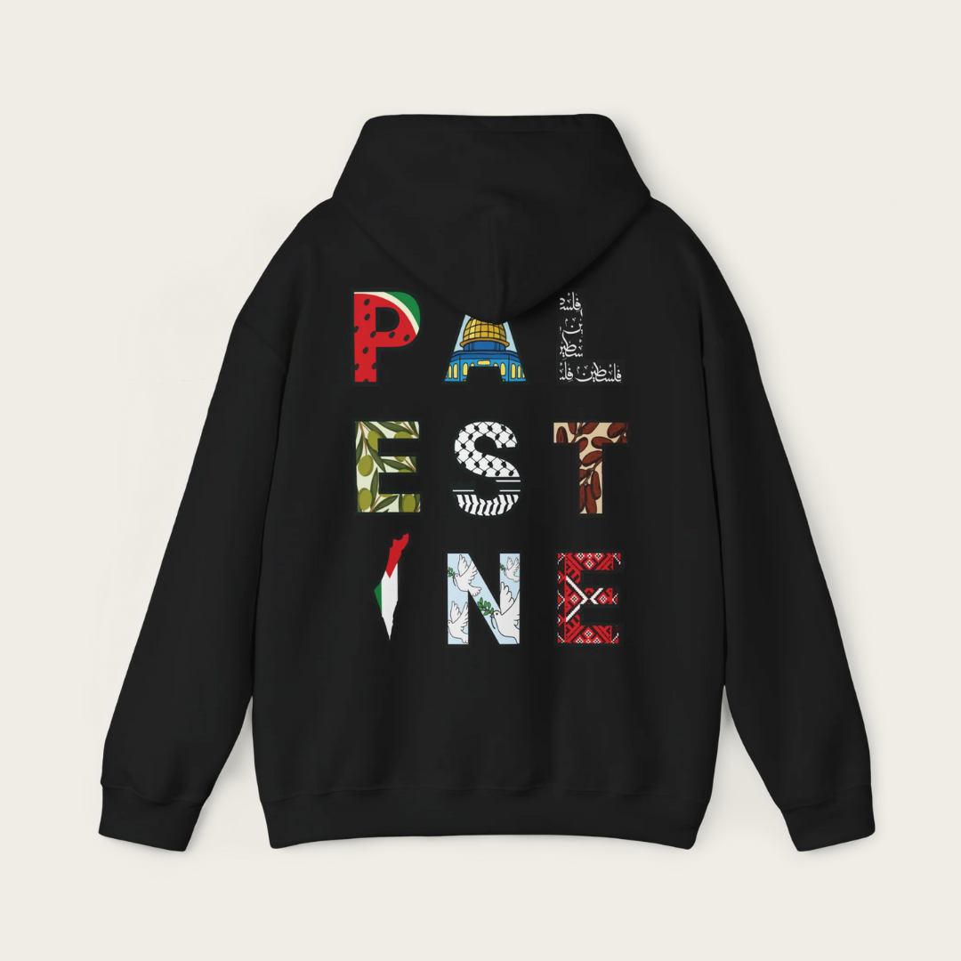 Palestine Letters Hoodie