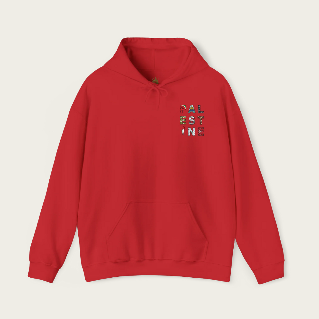 Palestine Letters Hoodie
