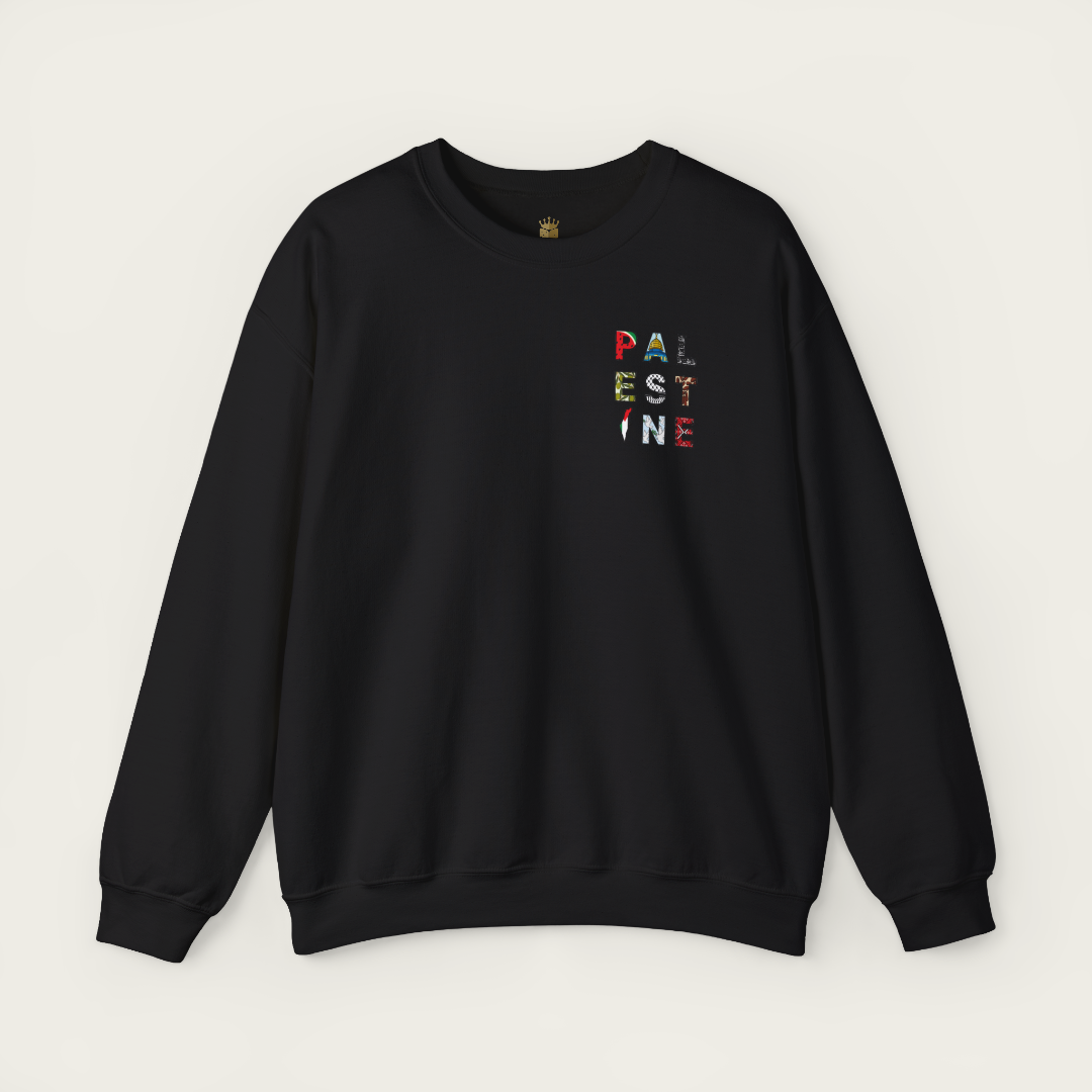 Palestine Letters Crewneck