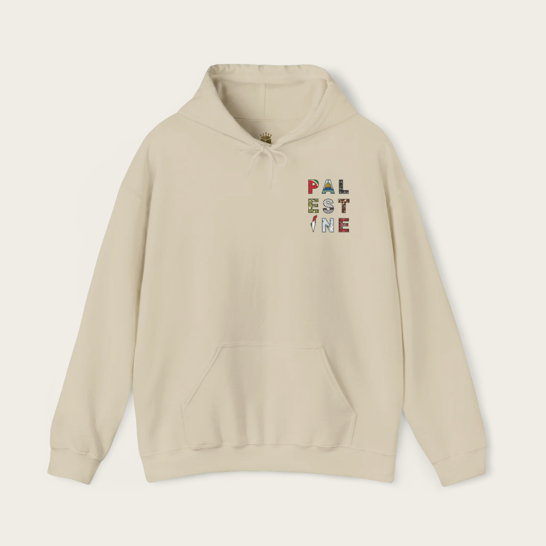 Palestine Letters Hoodie