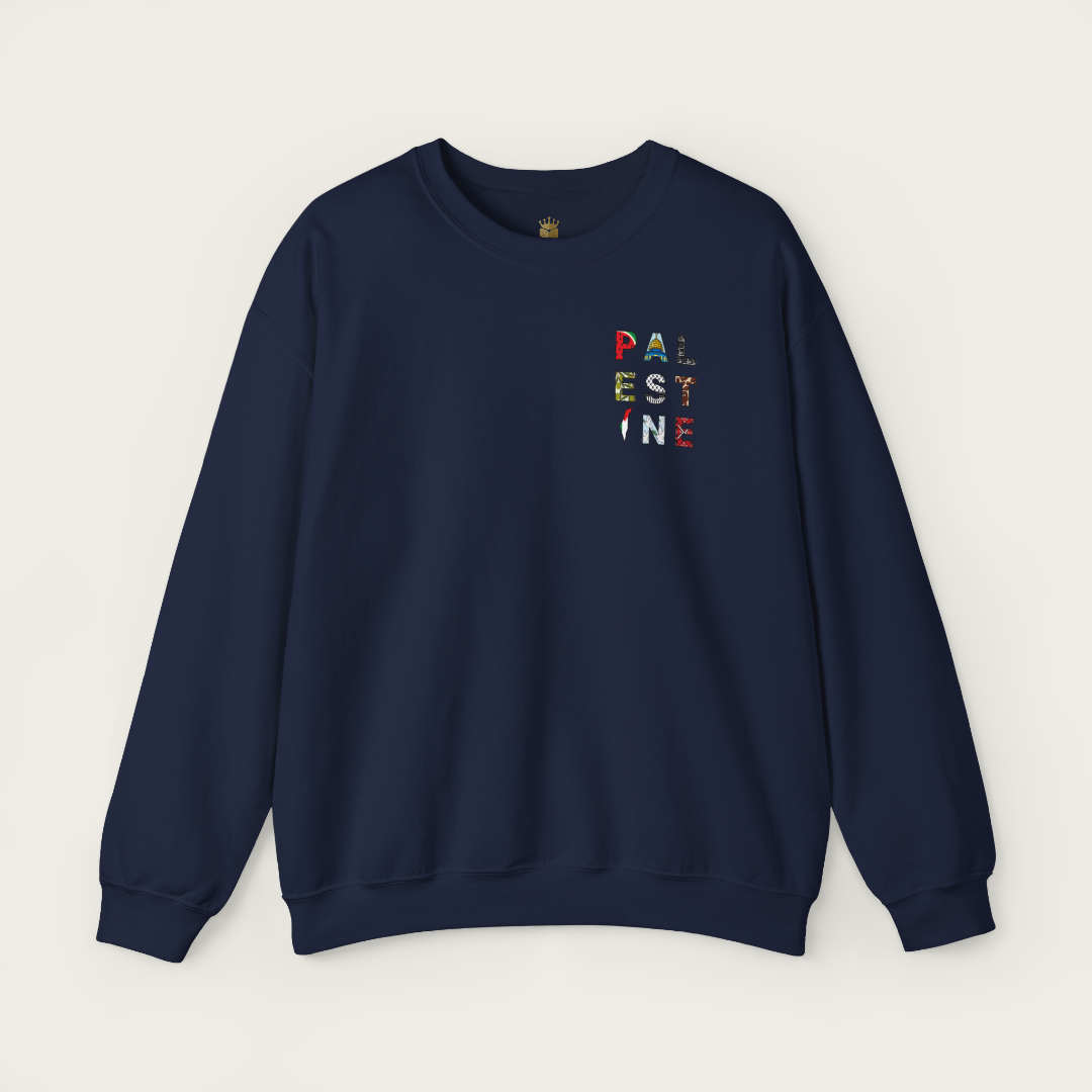 Palestine Letters Crewneck