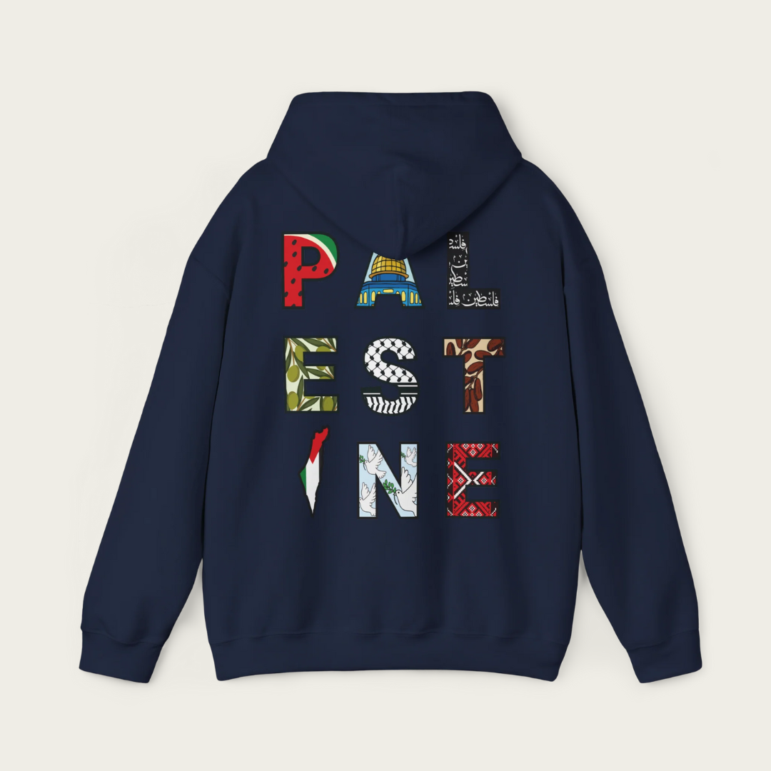 Palestine Letters Hoodie