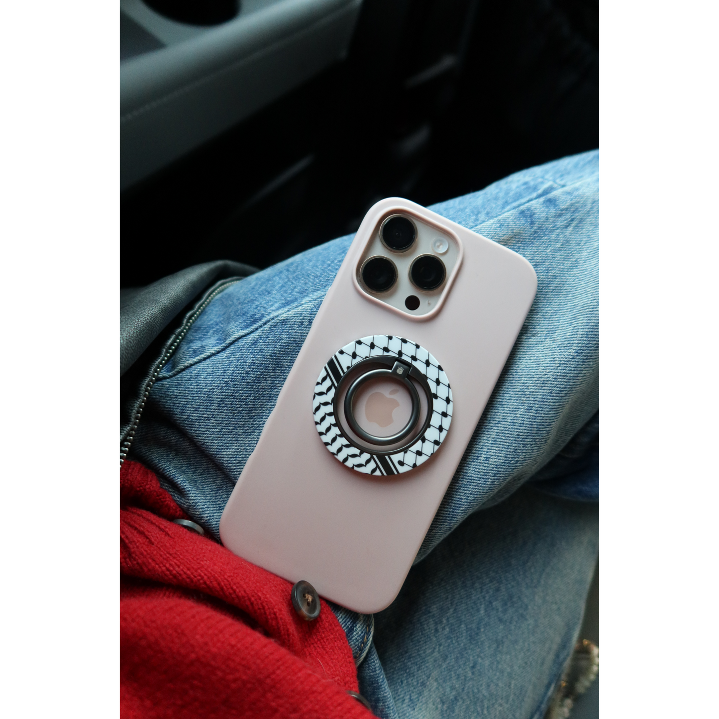 Kuffiyeh MagSafe Phone Ring (360 Rotation)