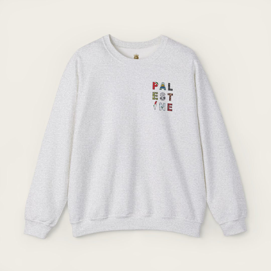 Palestine Letters Crewneck