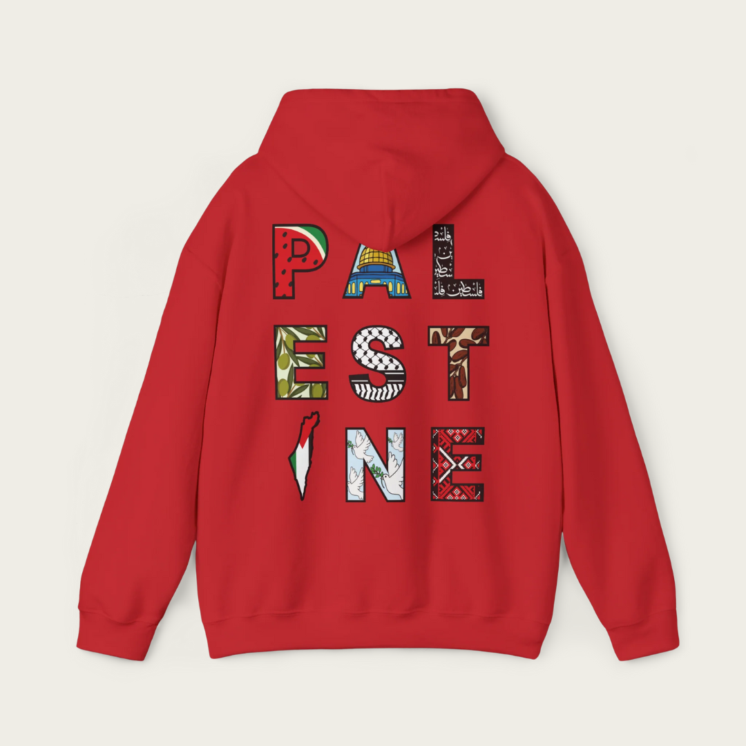 Palestine Letters Hoodie