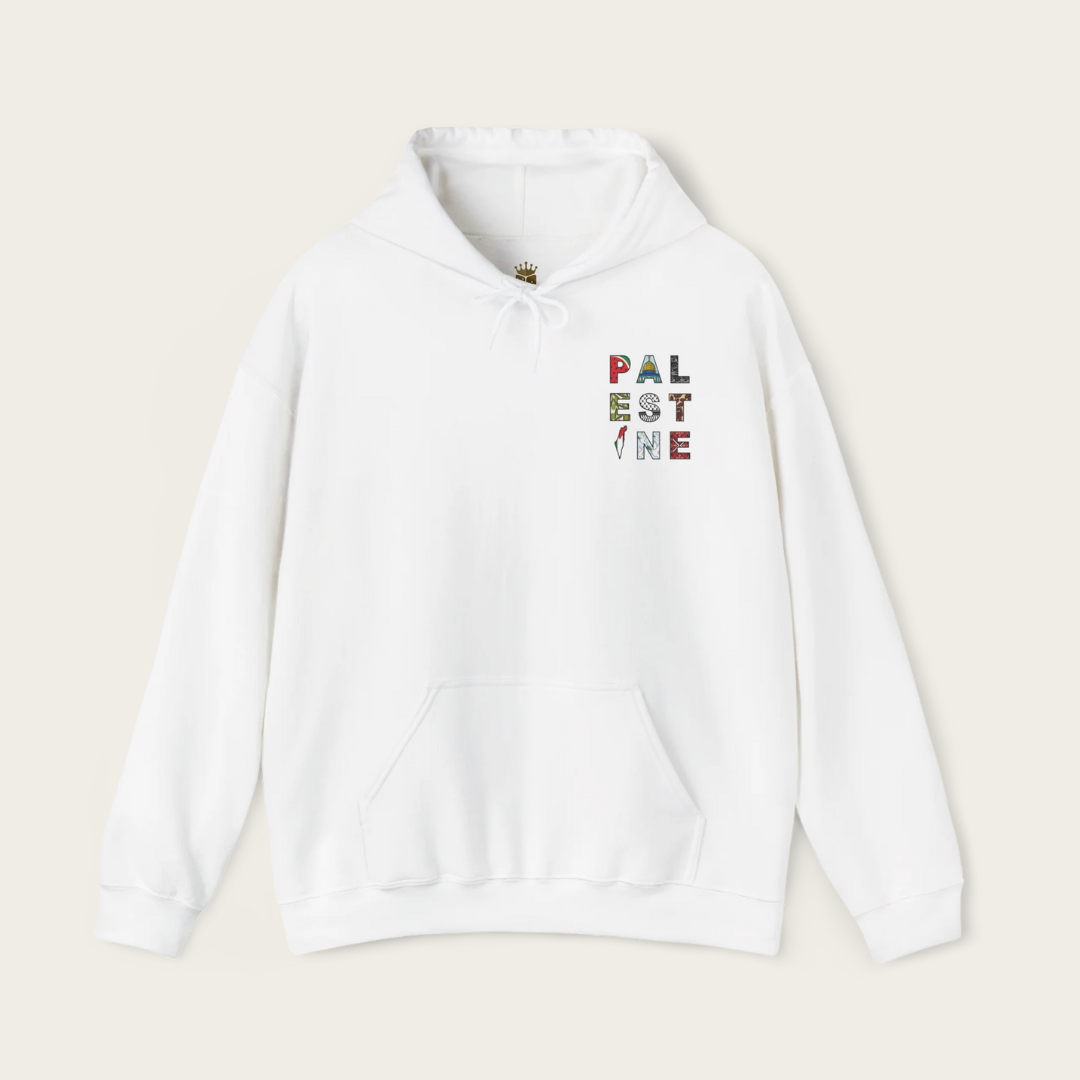 Palestine Letters Hoodie