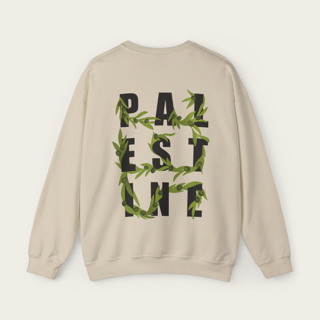 Palestine Olives Crewneck