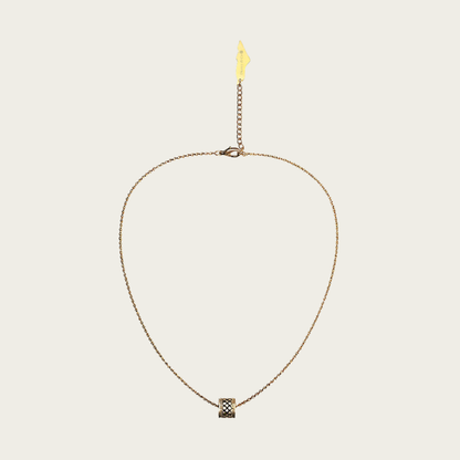 Kuffiyeh Rhinestone Necklace