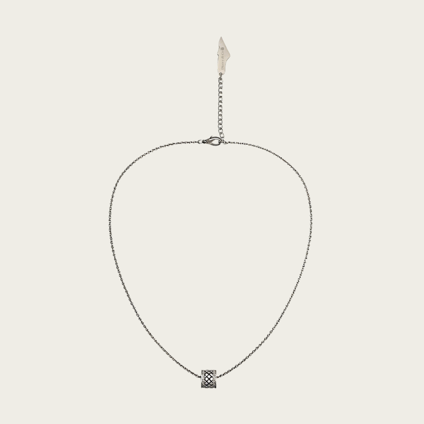 Kuffiyeh Rhinestone Necklace